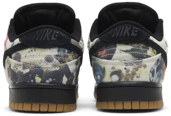 SB Dunk Low x Supreme Rammellzee Erkek Spor Ayakkabı - Resim 6