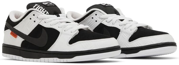 Nike SB Dunk Low x TIGHTBOOTH White Black Spor Ayakkabı - Resim 8