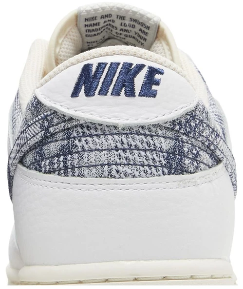 Nike Dunk Low Washed Denim Spor Ayakkabı - 7