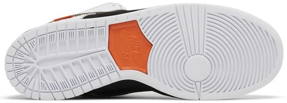 Nike SB Dunk Low x TIGHTBOOTH White Black Spor Ayakkabı - Resim 4