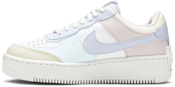 Nike Air Force 1 Shadow Pastel Summit White Spor Ayakkabı - Resim 3