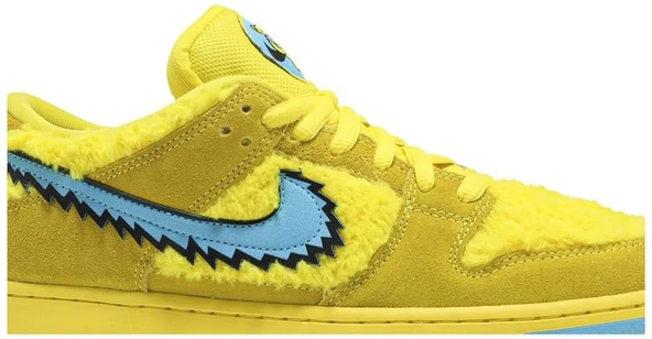 Nike Grateful Dead x Dunk Low SB Yellow Bear Spor Ayakkabı - Resim 2