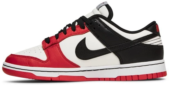 Nike Dunk Low EMB NBA 75th Anniversary Chicago Spor Ayakkabı - Resim 3