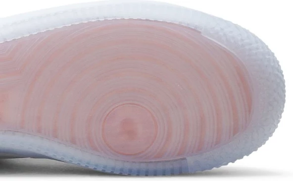 Nike Air Force 1 React QS White Light Bone Spor Ayakkabı - Resim 5