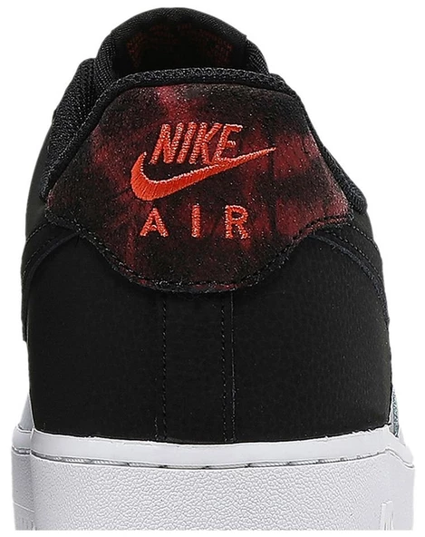 Nike Air Force 1 07 LV8 Black Smoke Grey Spor Ayakkabı - Resim 7