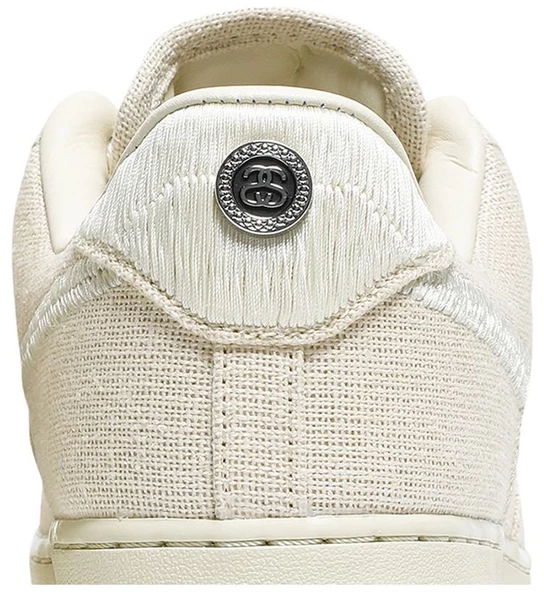 Nike Stussy x Air Force 1 Low Fossil Stone Spor Ayakkabı - Resim 7