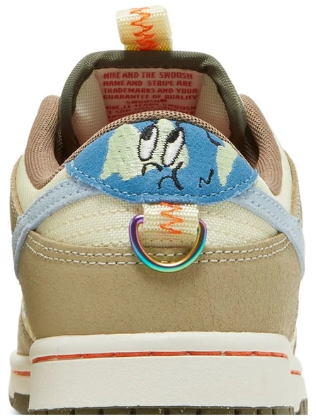 Nike Dunk Low Cartoon Spor Ayakkabı - Resim 7