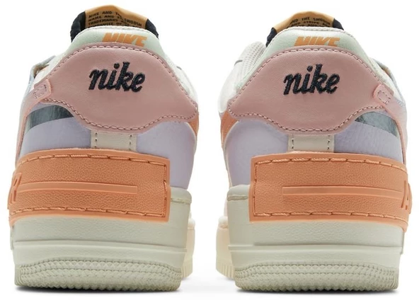 Nike Air Force 1 Shadow Sail Pink Glaze Orange Spor Ayakkabı - Resim 6