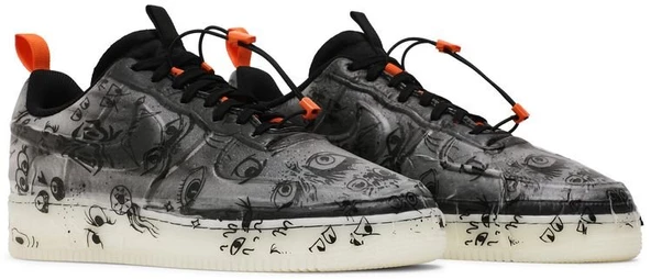 Nike Air Force 1 Low Experimental Halloween Spor Ayakkabı - 8