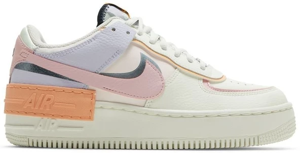 Nike Air Force 1 Shadow Sail Pink Glaze Orange Spor Ayakkabı