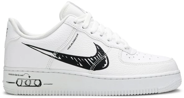 Nike Air Force 1 Low Sketch White Spor Ayakkabı