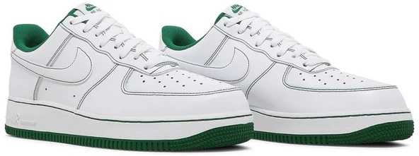 Nike Air Force 1 Low Contrast Stitch White Pine Green Spor Ayakkabı - Resim 8