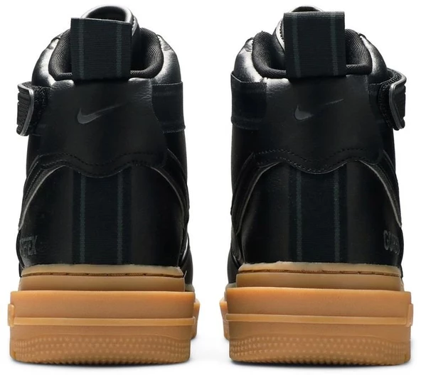 Nike Air Force 1 GTX Boot Black Gum Spor Ayakkabı - Resim 6