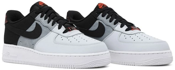 Nike Air Force 1 07 LV8 Black Smoke Grey Spor Ayakkabı - Resim 8