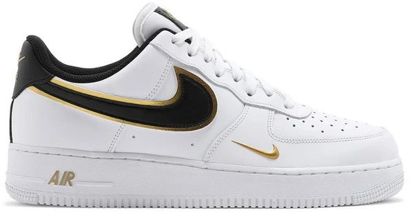 Nike Air Force 1 07 LV8 White Metallic Gold Spor Ayakkabı