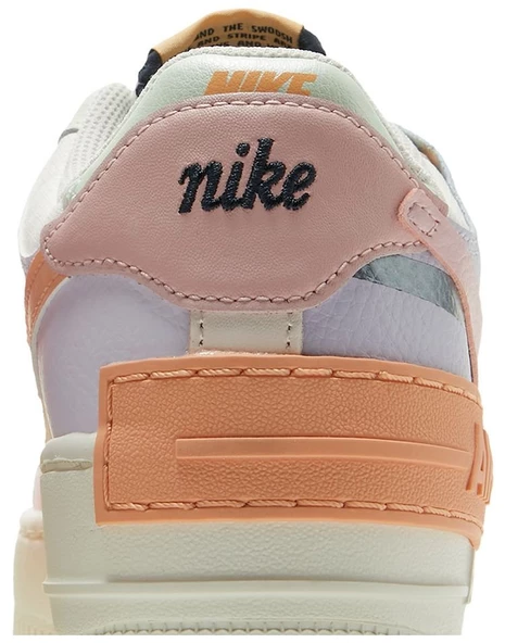 Nike Air Force 1 Shadow Sail Pink Glaze Orange Spor Ayakkabı - Resim 7