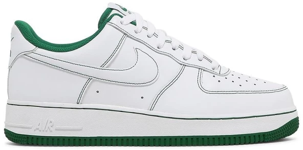 Nike Air Force 1 Low Contrast Stitch White Pine Green Spor Ayakkabı ürün görseli 1