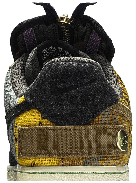 Nike Air Force 1 Low Travis Scott Cactus Jack Spor Ayakkabı - Resim 8