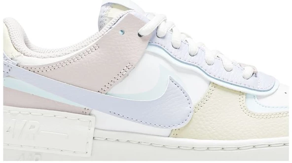 Nike Air Force 1 Shadow Pastel Summit White Spor Ayakkabı - Resim 2