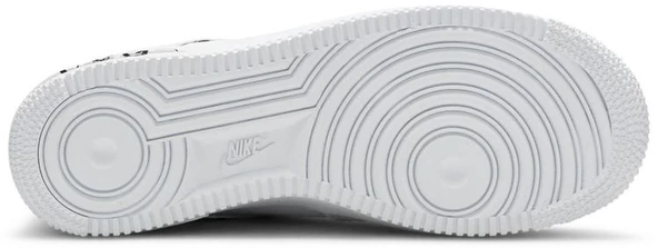 Nike Air Force 1 Low Sketch White Spor Ayakkabı - Resim 4