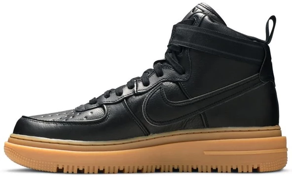 Nike Air Force 1 GTX Boot Black Gum Spor Ayakkabı - Resim 3
