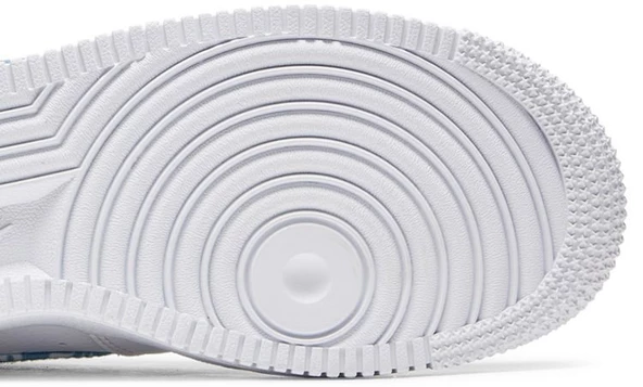 Nike Air Force 1 Low Paisley Blue Spor Ayakkabı - Resim 5