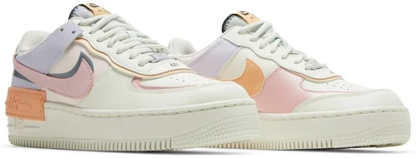 Nike Air Force 1 Shadow Sail Pink Glaze Orange Spor Ayakkabı - Resim 8