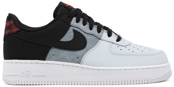 Nike Air Force 1 07 LV8 Black Smoke Grey Spor Ayakkabı