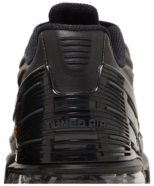Nike Air Max Plus 3 Tuned Leather Triple Black Spor Ayakkabı - 6