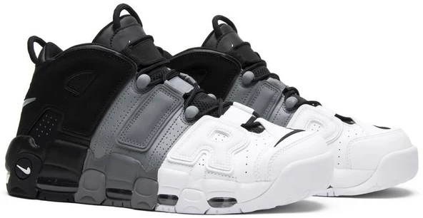 Nike Air More Uptempo Tri-Color Spor Ayakkabı - Resim 8
