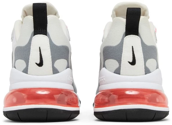 Nike Air Max 270 React White Crimson Black Spor Ayakkabı - Resim 6