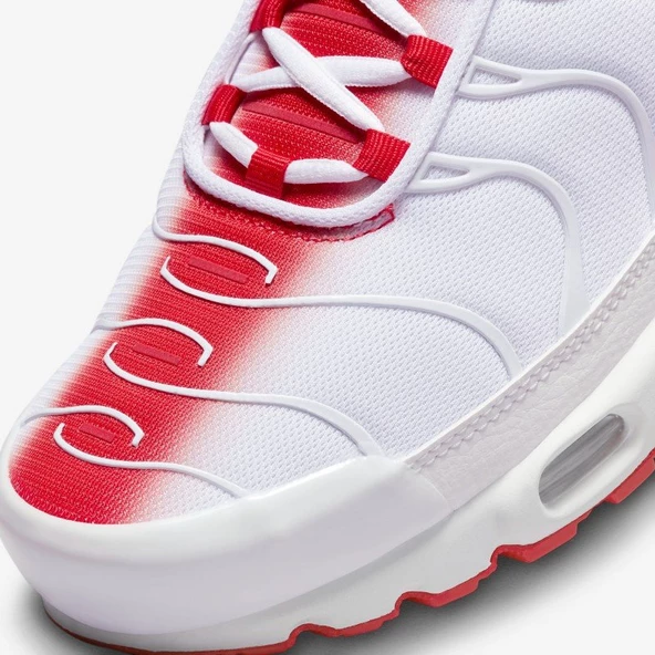 Nike Air Max Plus Gradient White University Red Spor Ayakkabı - 3