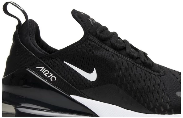 Nike Air Max 270 Black White Spor Ayakkabı - 2