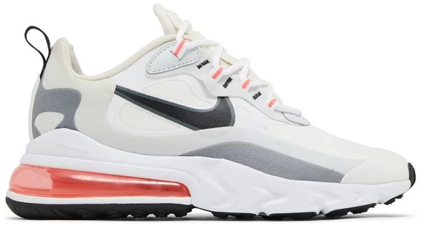 Nike Air Max 270 React White Crimson Black Spor Ayakkabı