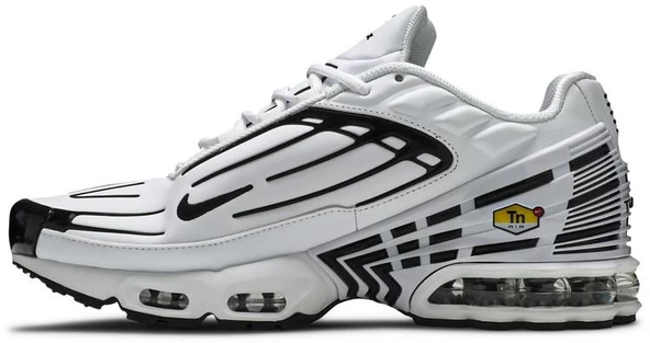 Nike Air Max Plus III LTR White Black Spor Ayakkabı - Resim 3