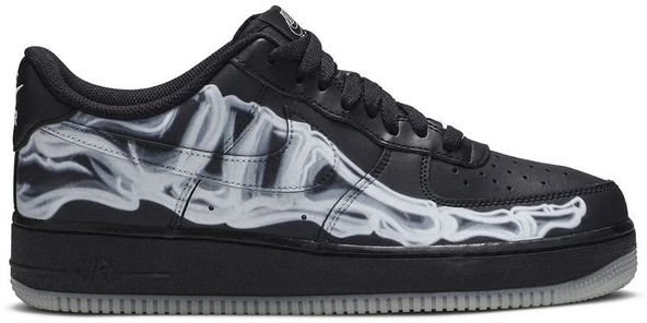 Nike Air Force 1 07 Skeleton QS Black Spor Ayakkabı