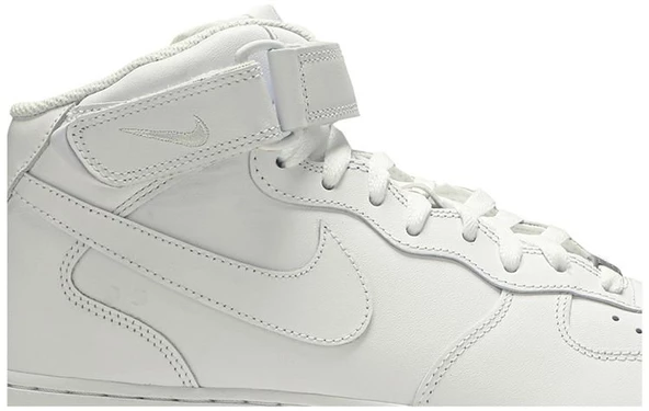 Nike Air Force 1 Mid White Spor Ayakkabı - 2