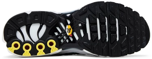 Nike Air Max Plus White Black Metallic Pewter Spor Ayakkabı - Resim 4