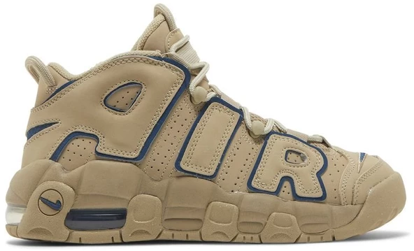 Nike Air More Uptempo 96 Limestone Valerian Blue Spor Ayakkabı