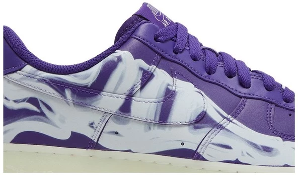 Nike Air Force 1 07 Purple Skeleton Spor Ayakkabı - 2