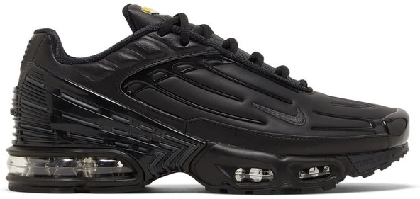 Nike Air Max Plus 3 Tuned Leather Triple Black Spor Ayakkabı