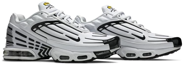 Nike Air Max Plus III LTR White Black Spor Ayakkabı - Resim 8
