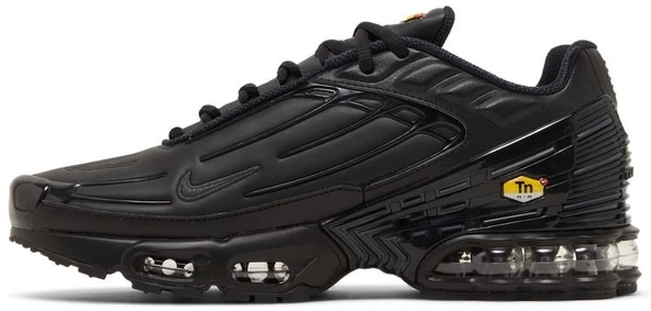 Nike Air Max Plus 3 Tuned Leather Triple Black Spor Ayakkabı - 2