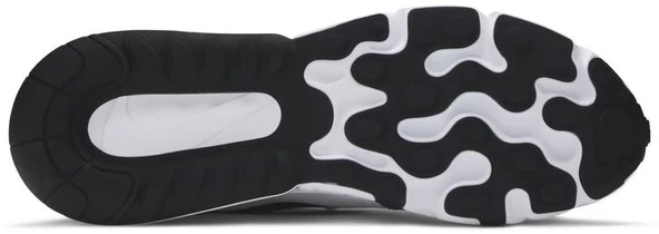 Nike Air Max 270 React White Black Spor Ayakkabı - Resim 4