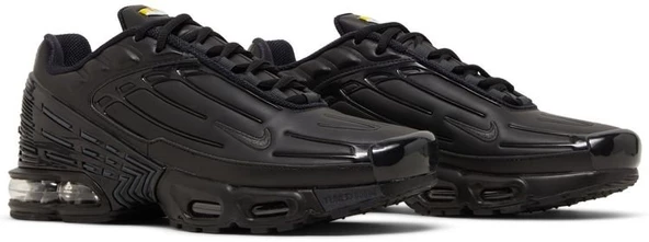 Nike Air Max Plus 3 Tuned Leather Triple Black Spor Ayakkabı - 7
