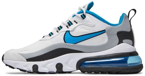 Nike Air Max 270 React Light Blue Spor Ayakkabı - Resim 3