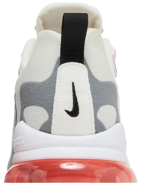 Nike Air Max 270 React White Crimson Black Spor Ayakkabı - Resim 7