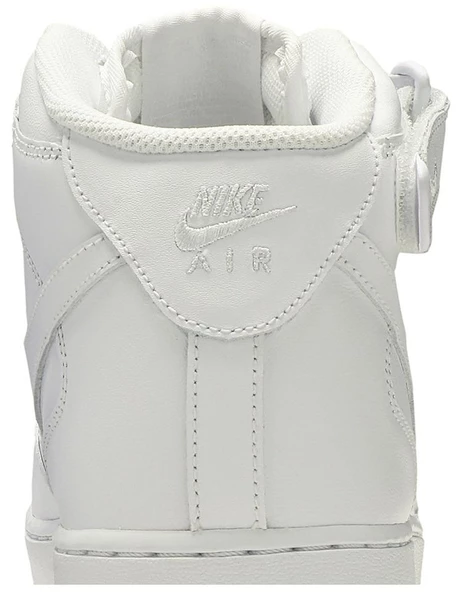 Nike Air Force 1 Mid White Spor Ayakkabı - 7