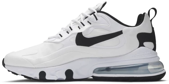 Nike Air Max 270 React White Black Spor Ayakkabı - Resim 3