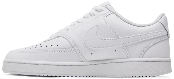 Nike Court Vision Low Triple White Spor Ayakkabı - Resim 3
